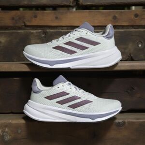 Adidas Response Super W Running Shoes Women's 6 Green Purple NWT Athletic